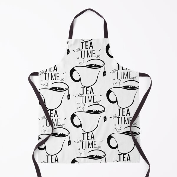 Item preview, hot tea time silhouette designed and sold by OrPolly.