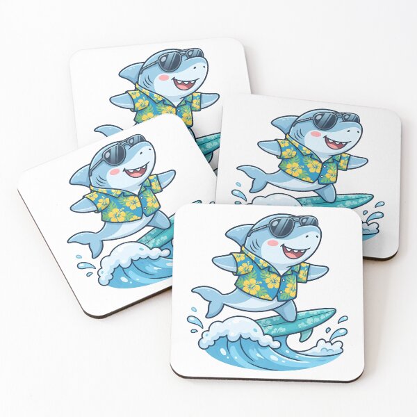 Item preview, Cute Surfing Baby Shark designed and sold by M.Store.