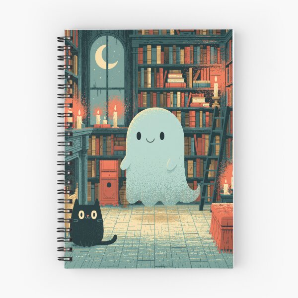 Item preview, Haunted Library - Spooky Ghost Dark Academia Book Tee designed and sold by FrostyFrisby.