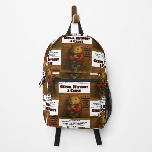 Item preview, Gerbil Without a Cause Retro Classic Movie Parody designed and sold by MissTerryWoman.