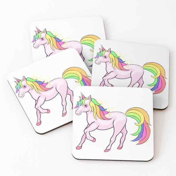 Item preview, magical unicorn with a thick mane designed and sold by OrPolly.
