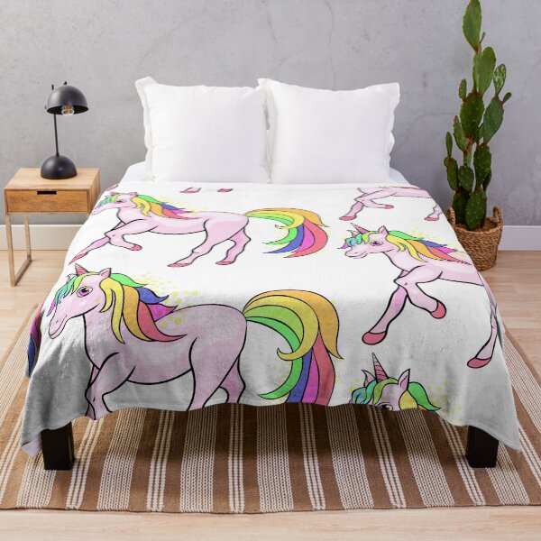 Item preview, magical unicorn with a thick mane designed and sold by OrPolly.