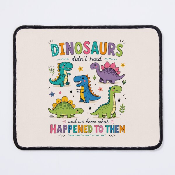 Item preview, Dinosaurs Didn’t Read, Funny Dino Teacher, Book Lover, Librarian Literacy, Dinosaurs Bookish designed and sold by Sprinkle12345.