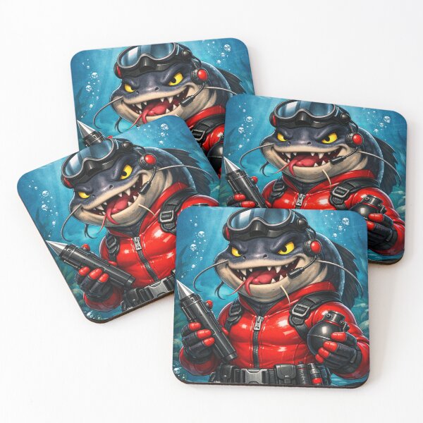 Item preview, Agente Splashy - Specialista Acquatico (Agenzia del Caos) - Animals in Blue designed and sold by MDCreator.