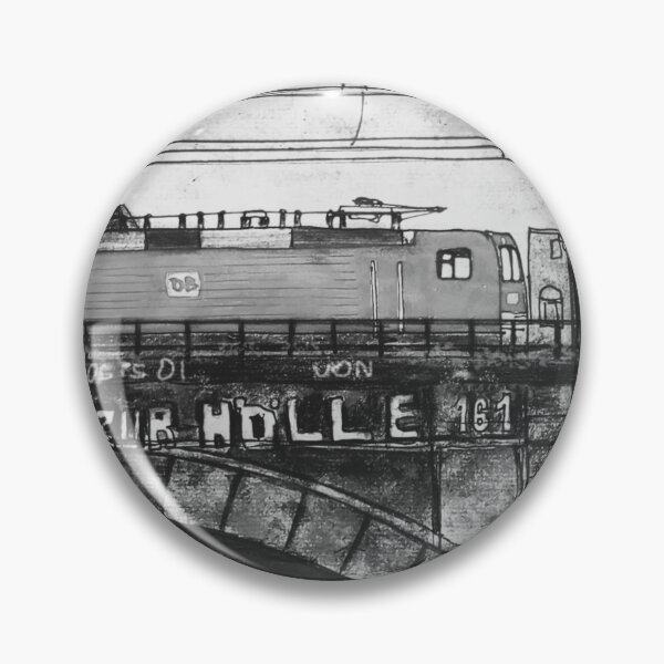 Item preview, Railway Bridge in Dresden Neustadt – Black & White Urban Sketch designed and sold by UMA Urban Sketch.