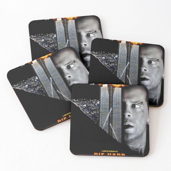 Item preview, Die Hard Original Custom Vintage Movie Poster Art designed and sold by Cool Robot Bro..