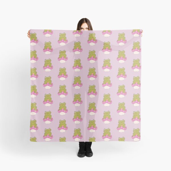 Item preview, Hoppy the Frog on Toadstool (Purple) designed and sold by yellowflowerhut.