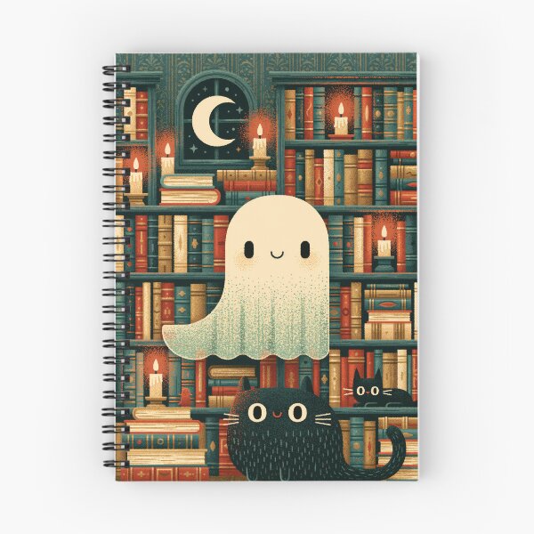 Item preview, Haunted Library - Spooky Ghost Dark Academia Book Tee designed and sold by FrostyFrisby.