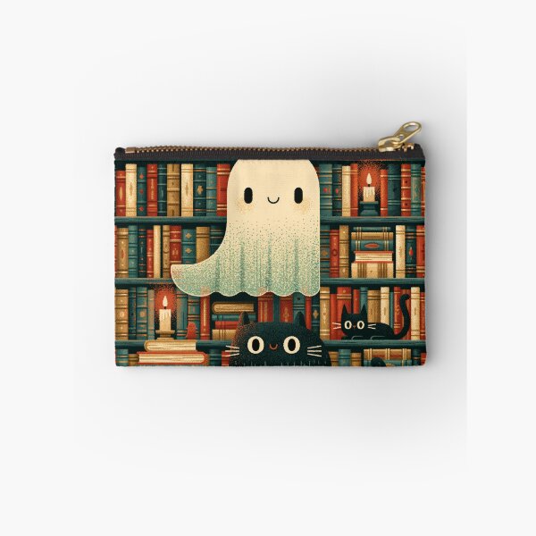 Item preview, Haunted Library - Spooky Ghost Dark Academia Book Tee designed and sold by FrostyFrisby.