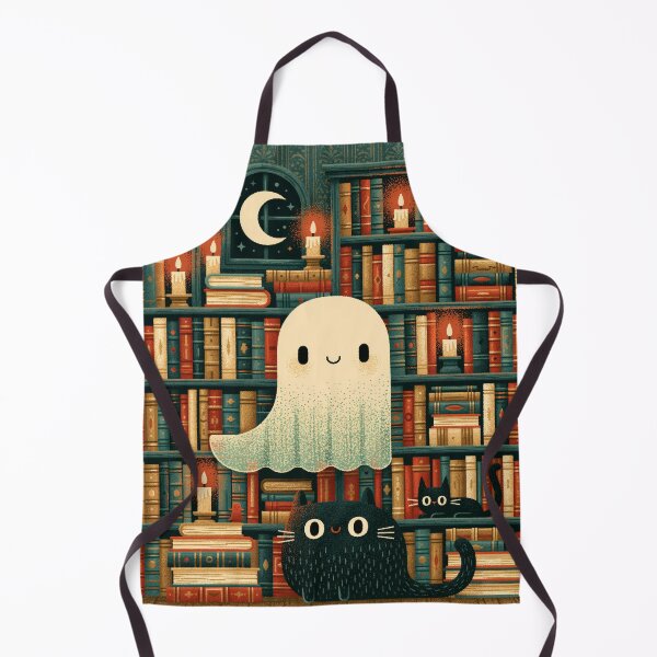 Item preview, Haunted Library - Spooky Ghost Dark Academia Book Tee designed and sold by FrostyFrisby.