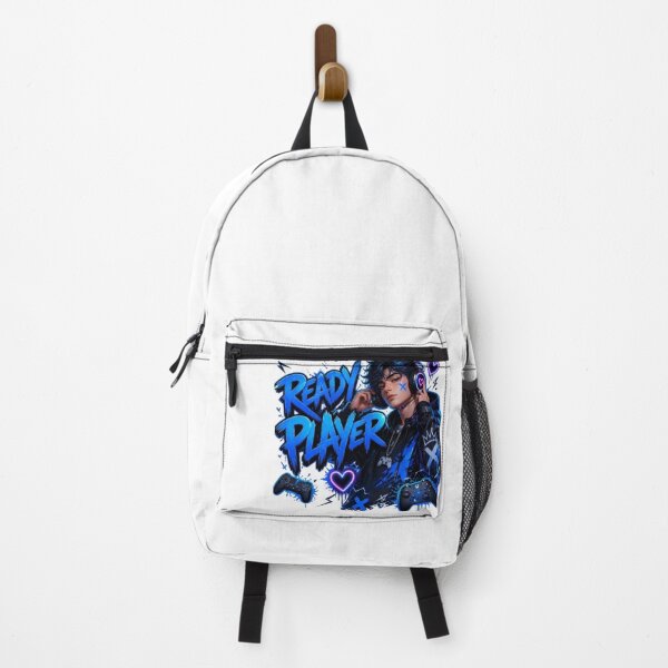 Item preview, READY PLAYER Gaming Sticker | Neon Esports Streetwear Graphic Design designed and sold by Stylestickers55.