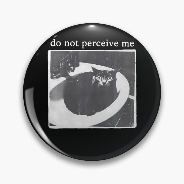 Item preview, Do Not Perceive Me Funny Meme Cat Lover designed and sold by Apparel-Vortex.