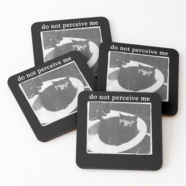 Item preview, Do Not Perceive Me Funny Meme Cat Lover designed and sold by Apparel-Vortex.