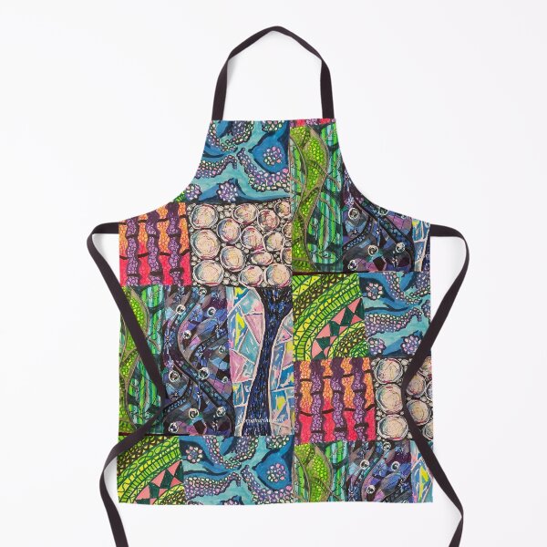 Item preview, Busy Patchwork Doodle A Day designed and sold by DancingCreek.