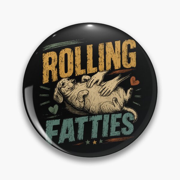 Item preview, Rolling Fattties Funny Pug Dog Lover Owner designed and sold by RetroMini2026.