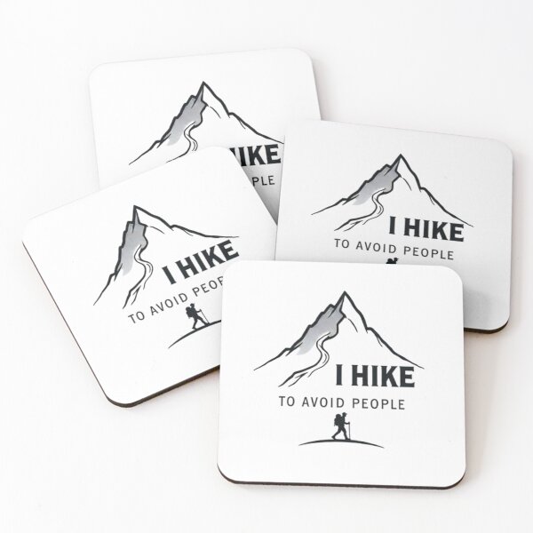 Item preview, I Hike to Avoid People – Funny Introvert Mountain Design designed and sold by GabeMountainArt.