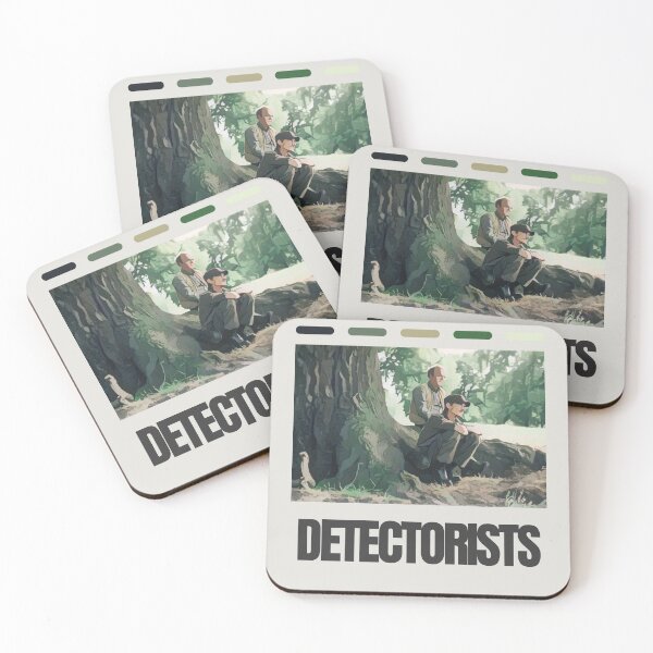 Item preview, Detectorists Original Custom Vintage Movie Poster Art designed and sold by Cool Robot Bro..