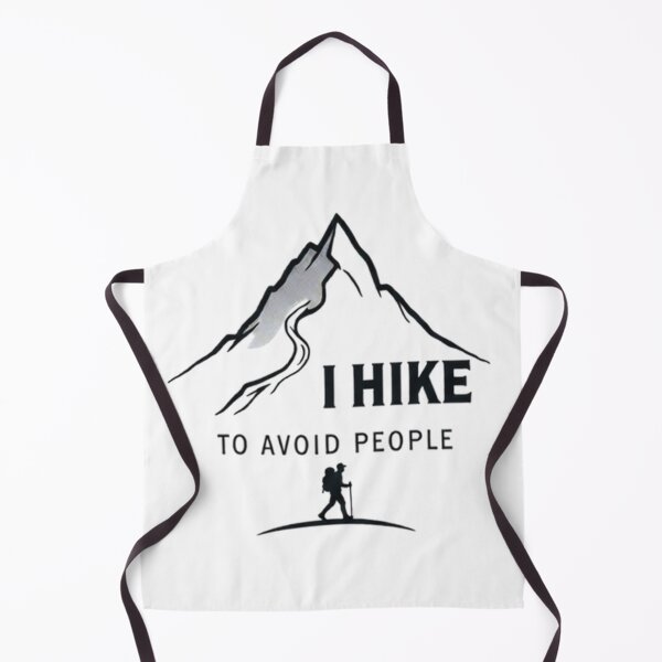 Item preview, I Hike to Avoid People – Funny Introvert Mountain Design designed and sold by GabeMountainArt.