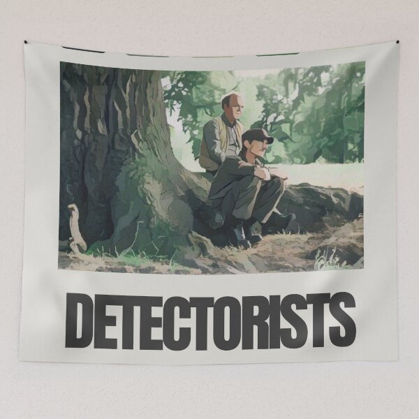 Item preview, Detectorists Original Custom Vintage Movie Poster Art designed and sold by Cool Robot Bro..