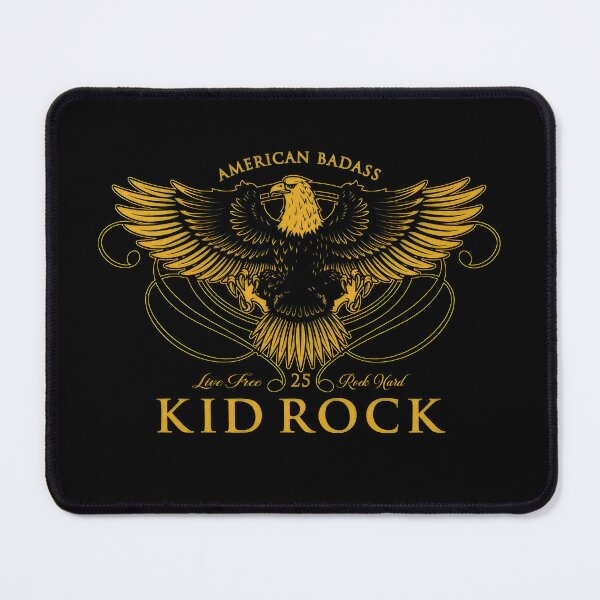 Item preview, Golden Eagle Live Free Rock World designed and sold by TheNeilByrnes.