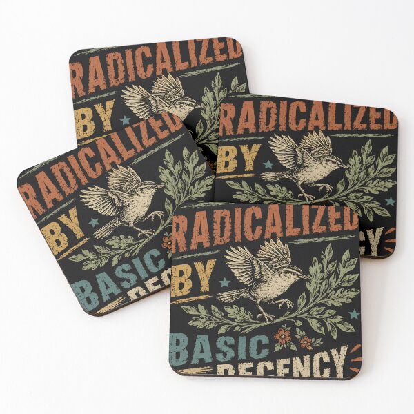 Item preview, Radicalized By Basic Decency Empathy Kindness Humanitarian designed and sold by RetroMini2026.