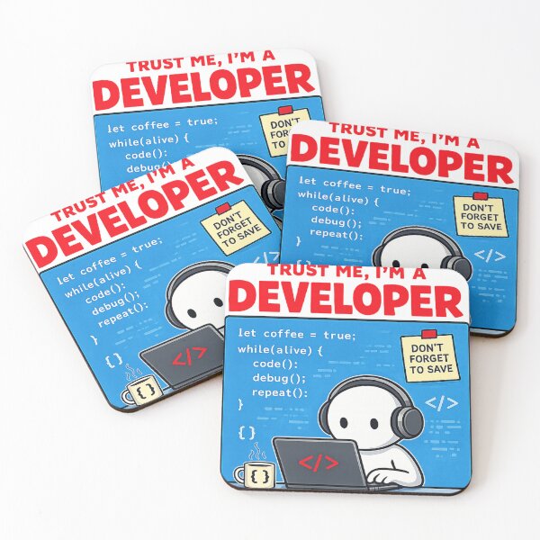 Item preview, Trust Me, I'm a Developer - Funny Programmer Coding Graphic Tee designed and sold by NONAHEMA.