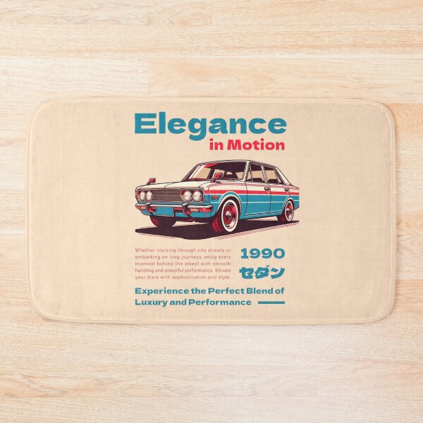 Item preview, Retro Vintage JDM Sedan Poster Art – Classic 70s Car Design designed and sold by PrimeRacer.
