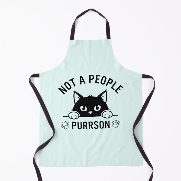 Item preview, Not A People Purrson Funny Cat Introvert designed and sold by creativerooney.
