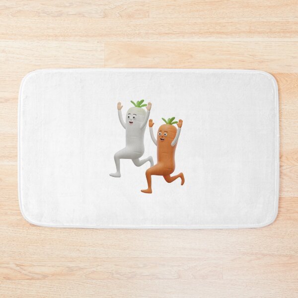 Item preview, Radish and carrot designed and sold by kanaehonkawa.