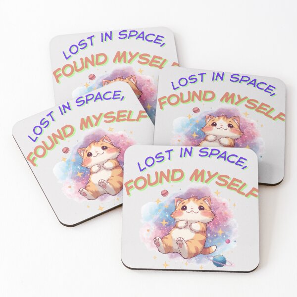 Item preview, Space Cat Astronaut Retro Vintage T-Shirt | Cute Cosmic Kitty Gift designed and sold by TeeTantra.