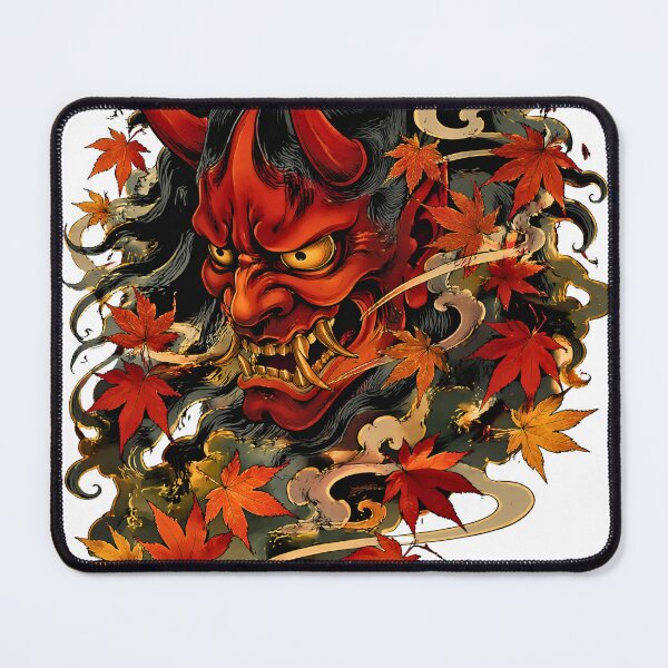 Item preview, Autumn Hannya Mask | Japanese Demon Mask designed and sold by kaxymax.