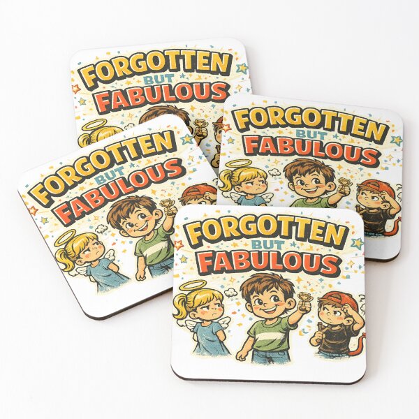 Item preview, Forgotten But Fabulous Retro Kids T-Shirt | Middle Child Pride Apparel designed and sold by irfanshikh.