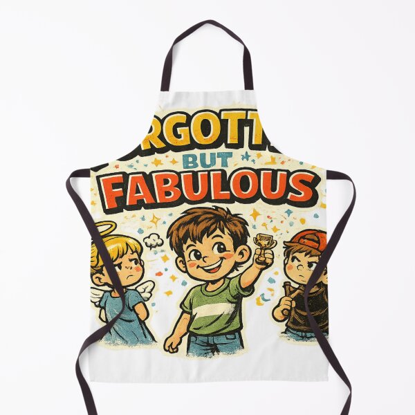 Item preview, Forgotten But Fabulous Retro Kids T-Shirt | Middle Child Pride Apparel designed and sold by irfanshikh.