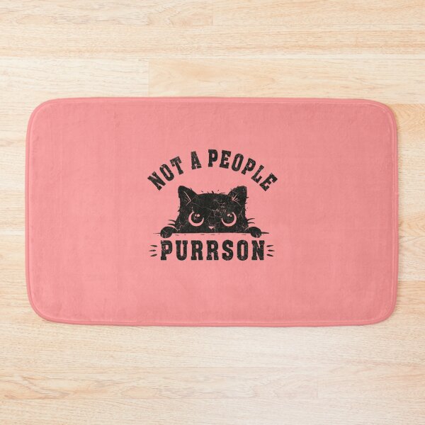 Item preview, Not A People Purrson Funny Cat Introvert V2 designed and sold by creativerooney.
