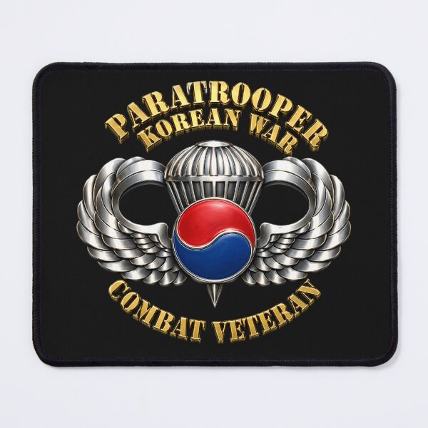 Item preview, SOF - Paratrooper - Korean War - Cbt Vet - 3D X 300 designed and sold by Military Insignia Products.