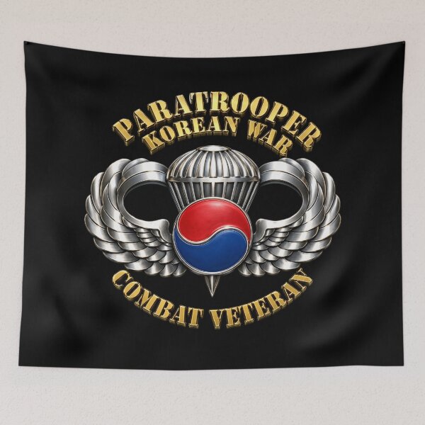 Item preview, SOF - Paratrooper - Korean War - Cbt Vet - 3D X 300 designed and sold by Military Insignia Products.