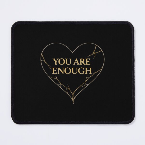 Item preview, You Are Enough Kintsugi Heart designed and sold by PunchDrop.