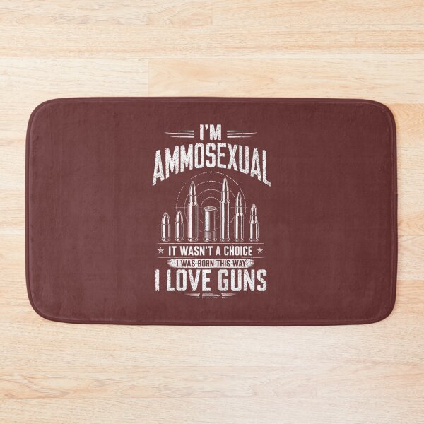 Item preview, I'm Ammosexual Born This Way Love Guns USA Flag Graphic designed and sold by TESTTES.
