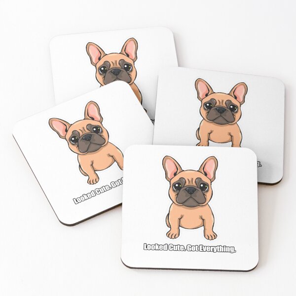 Item preview, French Bulldog - Looked Cute Got Everything - Funny Frenchie Gift designed and sold by pawdrops.