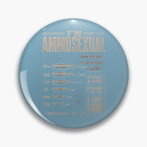 Item preview, I'm Ammosexual Born This Way Love Guns USA Flag Graphic designed and sold by TESTTES.