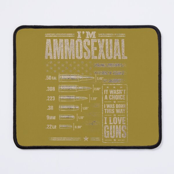 Item preview, I'm Ammosexual Born This Way Love Guns USA Flag Graphic designed and sold by TESTTES.