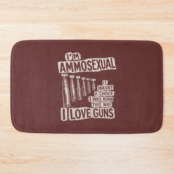 Item preview, I'm Ammosexual Born This Way Love Guns USA Flag Graphic designed and sold by TESTTES.