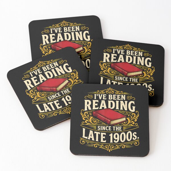 Item preview, I've Been Reading Since The Late 1900S Vintage Book Lover designed and sold by Apparel-Vortex.