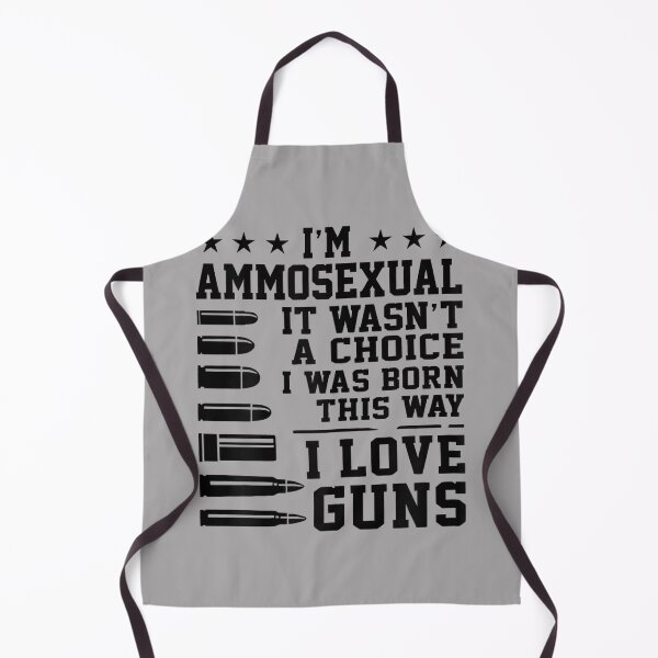 Item preview, I'm Ammosexual Born This Way Love Guns USA Flag Graphic designed and sold by KathieFaugh.