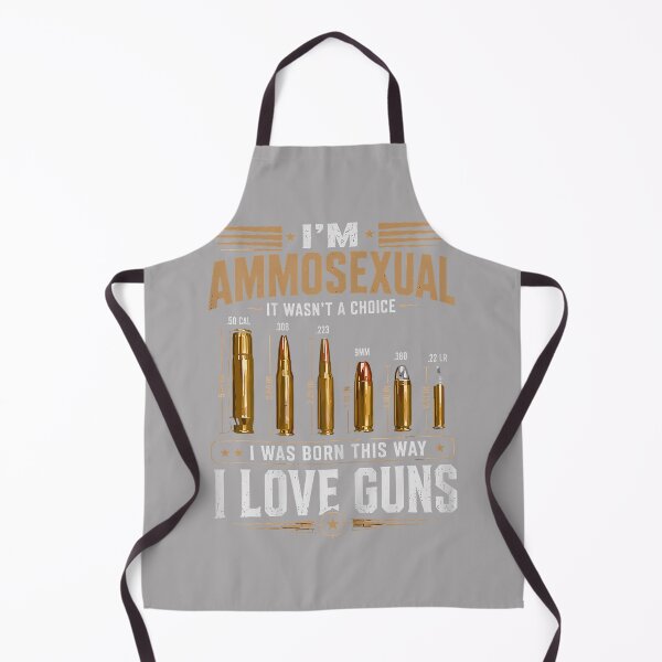 Item preview, I'm Ammosexual Born This Way Love Guns USA Flag Graphic designed and sold by KathieFaugh.