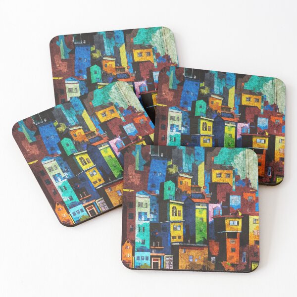 Item preview, Abstract city designed and sold by kinpirks.