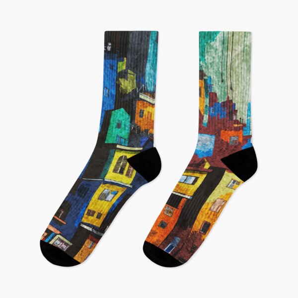 Item preview, Abstract city designed and sold by kinpirks.