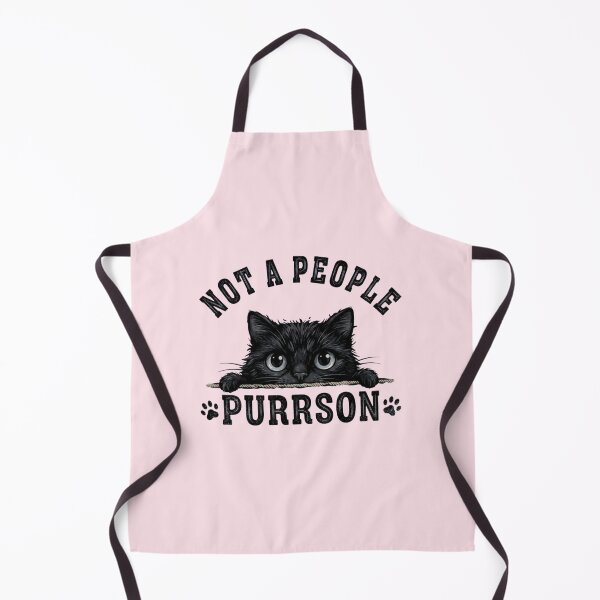 Item preview, Not A People Purrson Funny Cat Introvert designed and sold by creativerooney.