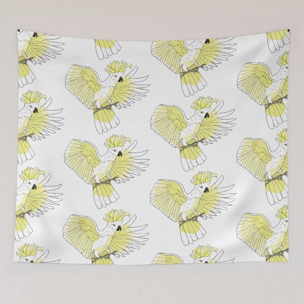 Item preview, Yellow Crested Cockatoo Parrot designed and sold by OrPolly.