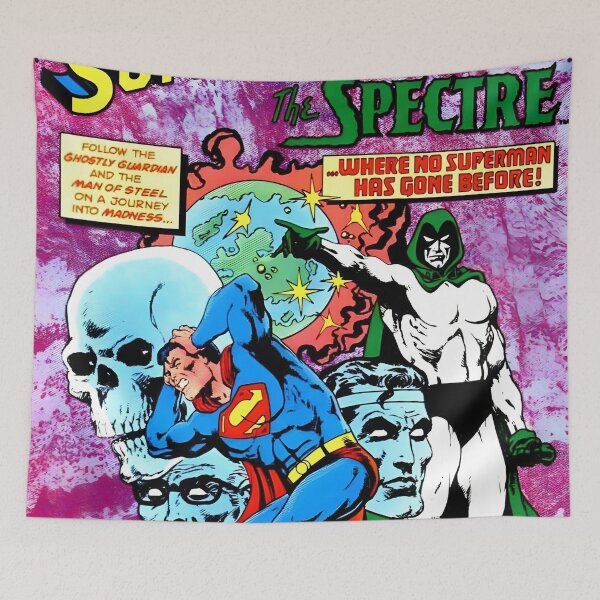 Item preview, Superman and The Spectre DC Comics Original Custom Vintage Movie Poster Art designed and sold by Cool Robot Bro..